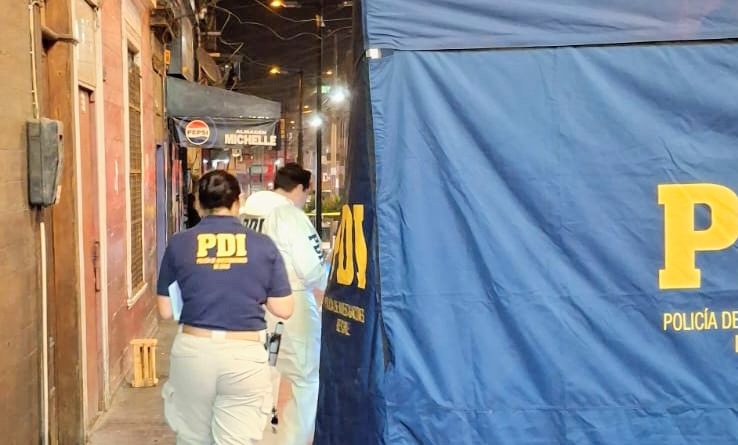 PDI Iquique invesriga homicidio en el casco histórico de la ciudad PDI Iquique invesriga homicidio en el casco histórico de la ciudad