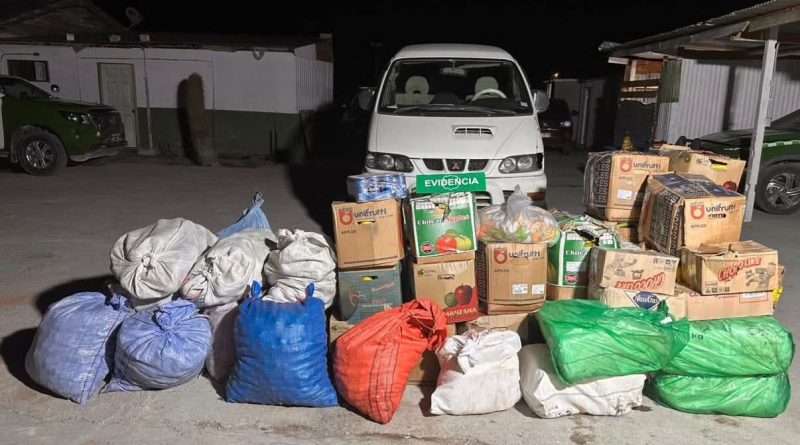 DETENIDOS POR CONTRABANDO EN QUILLAGUA DETENIDOS POR CONTRABANDO EN QUILLAGUA