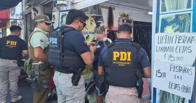 PDI fiscaliza locales junto a Carabineros y Servicio de Migraciones