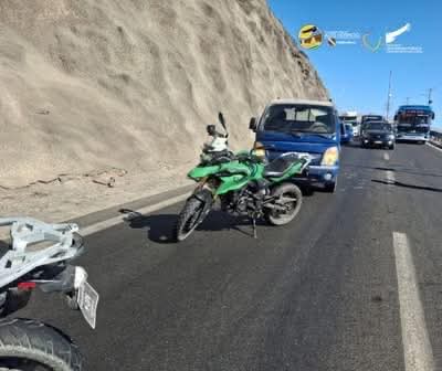 Recuperan vehículo robado en tiempo récord en Ruta A-16 Recuperan vehículo robado en tiempo récord en Ruta A-16
