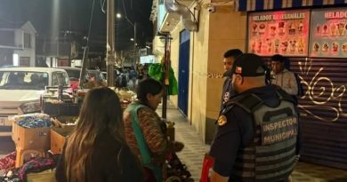 operativos conjuntos con Carabineros de Chile en el sector centro, con el objetivo de recuperar espacios públicos y combatir el comercio ilegal.