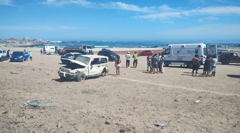 colisión en caleta de San Marcos deja 4 lesionados colisión en caleta de San Marcos deja 4 lesionados