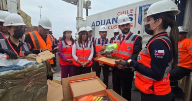 Aduanas intercepta millonario contrabando con casi 10 mil falsificaciones de zapatillas de lujo