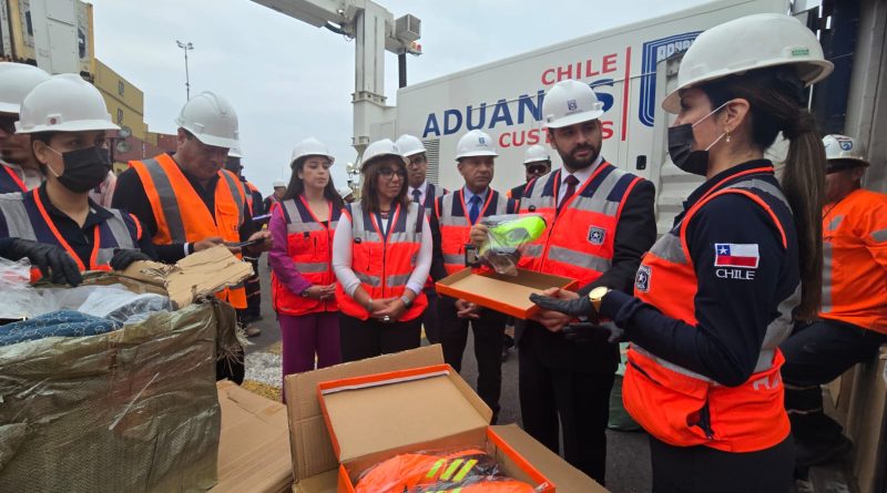 Aduanas intercepta millonario contrabando con casi 10 mil falsificaciones de zapatillas de lujo