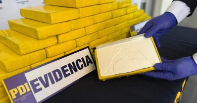 incautación de más de 122 kilos de clorhidrato de cocaína