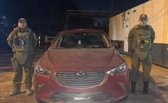 Carabineros recupera vehículo robado tras seguimiento en la Ruta A-16