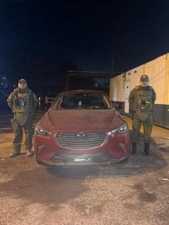 Carabineros recupera vehículo robado tras seguimiento en la Ruta A-16 Carabineros recupera vehículo robado tras seguimiento en la Ruta A-16