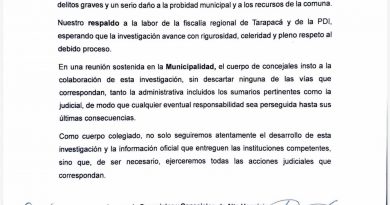 Caso Licencias de Conducir: Municipio y Concejo de Alto Hospicio se pronuncian tras operativo de Fiscalía y PDI