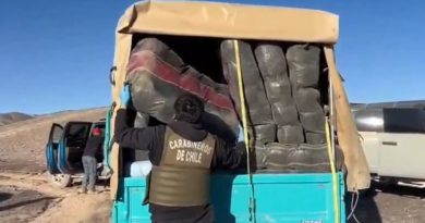 Estrategia de vigilancia en rutas secundarias permitió incautar 1.681 kilos de marihuana en Antofagasta