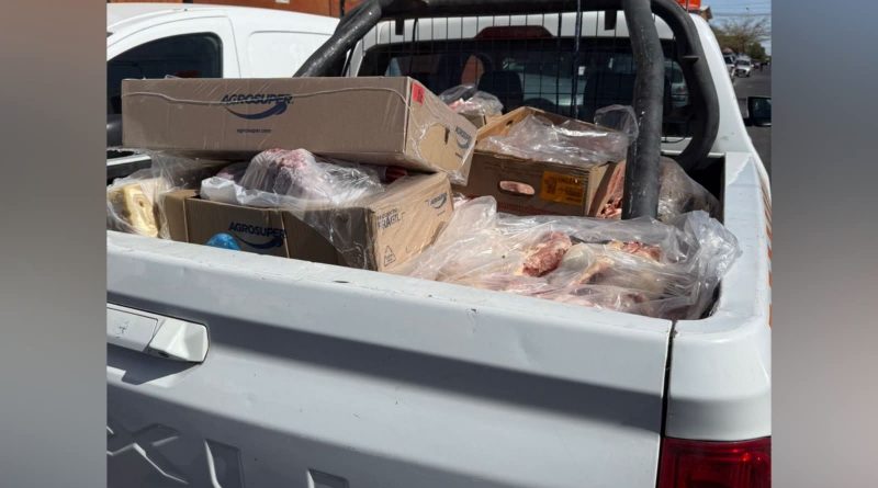 MUNICIPALIDAD DE CALAMA DECOMISA MÁS DE 700 KILOS DE CARNE DE ORIGEN DESCONOCIDO EN FERIA ROTATIVA
