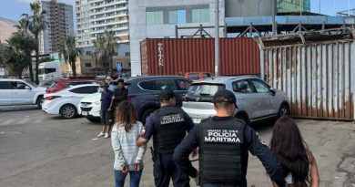 Dos mujeres detenidas tras operativo de la Policía Marítima por tráfico de drogas en Caleta Riquelme