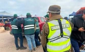 CARABINEROS Y SAG REFUERZAN FISCALIZACIONES PARA COMBATIR EL CONTRABANDO EN ALTO HOSPICIO