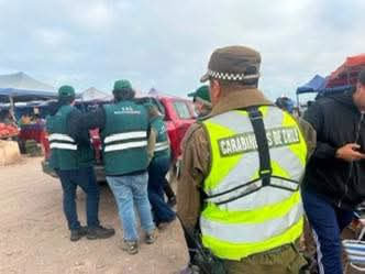 CARABINEROS Y SAG REFUERZAN FISCALIZACIONES PARA COMBATIR EL CONTRABANDO EN ALTO HOSPICIO CARABINEROS Y SAG REFUERZAN FISCALIZACIONES PARA COMBATIR EL CONTRABANDO EN ALTO HOSPICIO