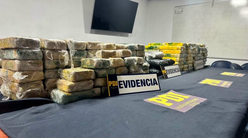Más de 267 kilos de droga fueron incautados esta semana gracias al trabajo coordinado entre Aduanas y PDI Más de 267 kilos de droga fueron incautados esta semana gracias al trabajo coordinado entre Aduanas y PDI