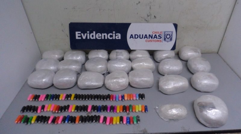 Aduanas incauta más de 30 kilos de ketamina en Quillagua Aduanas incauta más de 30 kilos de ketamina en Quillagua
