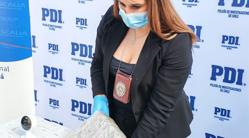 extranjeros y una ciudadana chilena han sido aprehendidos en posesión de más de 600 kilogramos de marihuana.