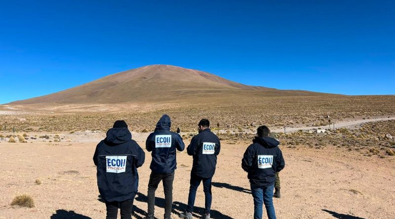 ECOH Fiscalía Tarapacá concurrió a zona fronteriza por hallazgo de cadáver