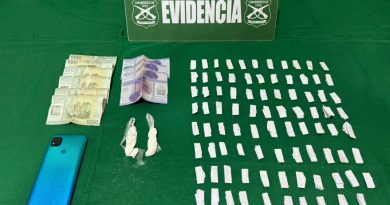 Dos detenidos por microtráfico de drogas en el centro de Iquique