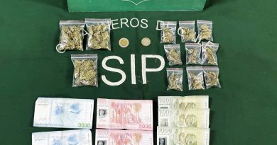 Carabineros detiene a pareja por microtráfico en el centro de Iquique