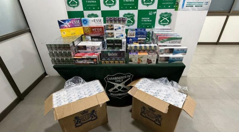 Central de Televigilancia detecta venta de cigarrillos de contrabando y permite incautación de más de 3 mil cajetillas Central de Televigilancia detecta venta de cigarrillos de contrabando y permite incautación de más de 3 mil cajetillas