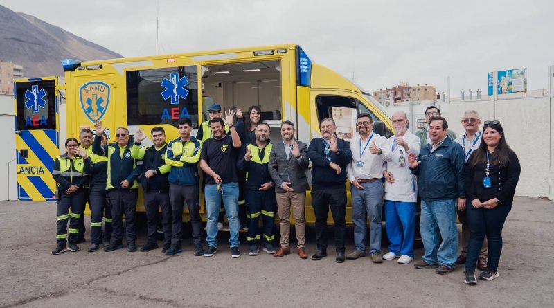 Gobierno Regional completa renovación de ambulancias avanzadas para el SAMU Tarapacá
