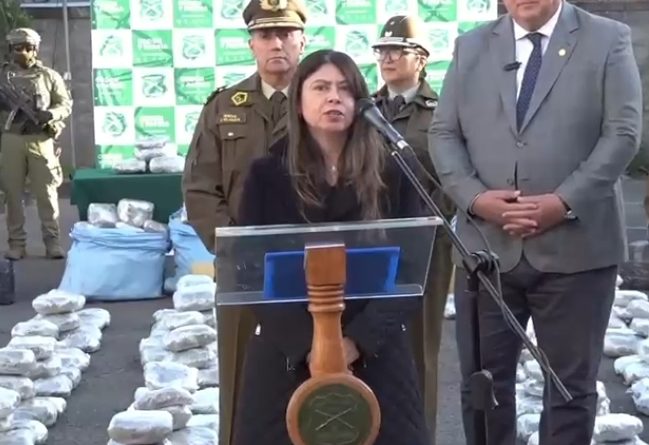 Fiscalía de Tarapacá y OS7 logran incautación de más de una tonelada de droga ingresada desde Colchane
