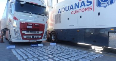 Serían comercializadas durante las fiestas: Aduanas intercepta más de 150 kilos de cocaína en Quillagua