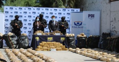 Fiscalía logra condena de 10 años de cárcel por tráfico de 2 toneladas 800 kilos de droga*