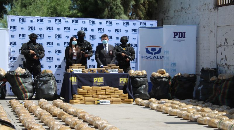 Fiscalía logra condena de 10 años de cárcel por tráfico de 2 toneladas 800 kilos de droga*