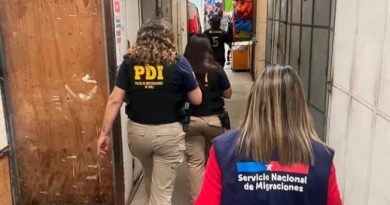 Operativo en Feria Monumental finaliza con dos detenidos y 10 migrantes denunciados por ingreso irregular