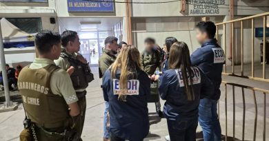 Equipo ECOH Tarapacá y Carabineros investigan tiroteo en Iquique que dejó dos hombres heridos*