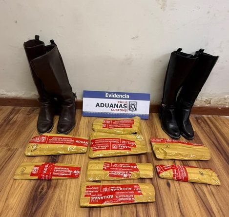 Aduanas detecta más de 4,5 kilos de pasta base y otros ilícitos en controles de Antofagasta